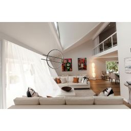 Altavola Design Linea lampa wisząca 47W czarny LA088/PX_4k_black