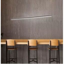 Altavola Design Linea lampa wisząca ściemnialna 12W czarny LA089/P_100_3k_black_dimm