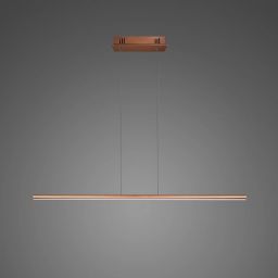 Altavola Design Linea lampa wisząca 1x12 W miedź LA089/P_100_3k_copper