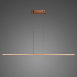Altavola Design Linea lampa wisząca 1x15 W miętowa LA089/P_120_4k_copper