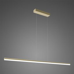 Altavola Design Linea lampa wisząca 1x15 W złota LA089/P_120_3k_gold