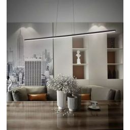 Altavola Design Linea lampa wisząca ściemnialna 17 W czarna LA089/P_150_3k_black_dimm