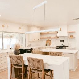 Altavola Design Linear lampa wisząca 1x36W biały/drewno LA089/PR_100_3k_white