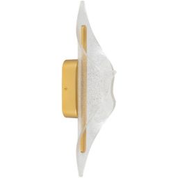 Altavola Design Velo kinkiet 1x12 W przezroczysty-złoty LA101/W_gold_sh