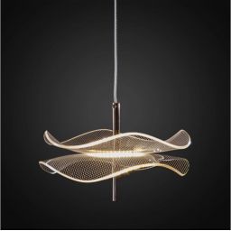 Altavola Design Mariposa lampa wisząca 1x6 W przezroczysta-różowe złoto LA102/P_3000K