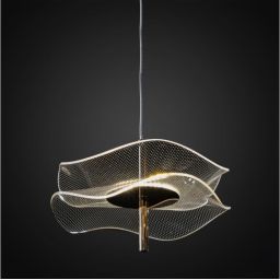 Altavola Design Mariposa lampa wisząca 1x6 W przezroczysta-różowe złoto LA102/P_3000K