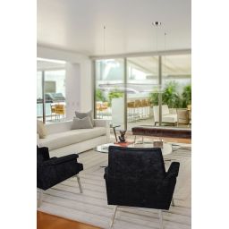 Altavola Design Cortina lampa wisząca 1x26W LED chrom/przezroczysty LA103/P_138