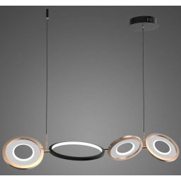 Altavola Design Seppia lampa wisząca 35W czarny/złoty LA115/P_98_3k_black_gold