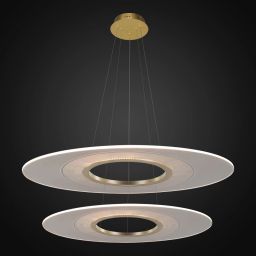 Altavola Design Eclipse lampa wisząca 48W złoty/przezroczysty LA116/P2_97_3k_gold