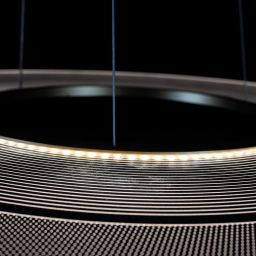 Altavola Design Eclipse lampa wisząca 48W złoty/przezroczysty LA116/P2_97_3k_gold