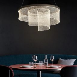 Altavola Design Rose lampa wisząca 1x62 W szary/popielaty-srebrna LA124/P_80_coffe
