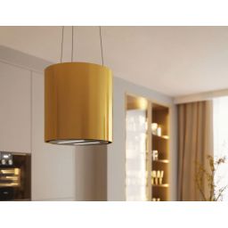 Maan Malwa Linki okap kuchenny 39 cm wyspowy złoty połysk OMALL439HEGC.S3.IN.SA2.ZL3.KSB.FW_EO