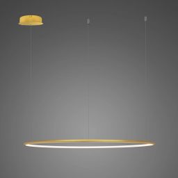 Altavola Design Ledowe Okręgi No. 1 lampa wisząca ściemnialna 45 W złota LA073/CO_120_in_3k_gold_dimm
