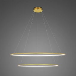 Altavola Design Ledowe Okręgi No. 2 lampa wisząca 53 W złota LA074/P_80_in_4k_gold_Dali