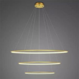 Altavola Design Ledowe Okręgi No. 3 lampa wisząca 99W złota LA075/P_80_in_4k_gold