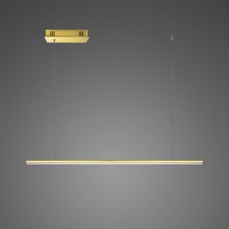 Altavola Design Linea No. 1B lampa wisząca 12 W złota LA089/P2_100_3k_gold