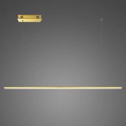 Altavola Design Linea No.1B lampa wisząca 1x15 W złota LA089/P2_120_3k_gold