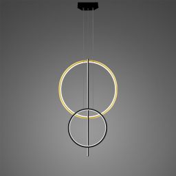 Altavola Design Linea No. 5 lampa wisząca 51 W czarna/złota LA087/2P_60_40_100_3k_black_gold