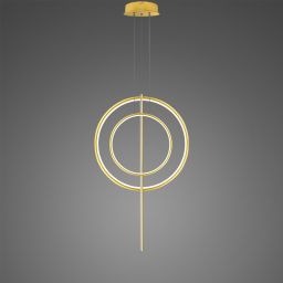 Altavola Design Linea No. 5 lampa wisząca 51 W złota LA087/2P_60_40_100_3k_gold