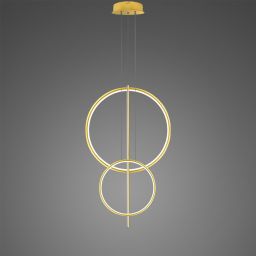 Altavola Design Linea No. 5 lampa wisząca 51 W złota LA087/2P_60_40_100_3k_gold