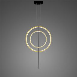 Altavola Design Linea No. 5 lampa wisząca 51 W złota/czarna LA087/2P_60_40_100_3k_gold_black