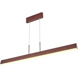 Apeti Coconut lampa wisząca 1x28 W brązowa A0010-310