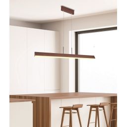 Apeti Coconut lampa wisząca 1x28 W brązowa A0010-310