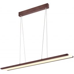 Apeti Coconut lampa wisząca 1x28 W brązowa A0010-311