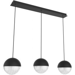 Apeti Furni lampa wisząca 3x5 W czarna A0031-330