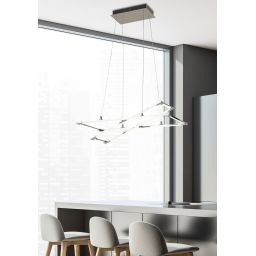 Apeti Kseros lampa wisząca 1x35 W szary/popielaty A0033-320