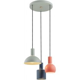 Argon Sines lampa wisząca 3x15 W czarna 1479