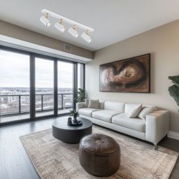 Argon Lagos lampa podsufitowa 4x5W biały/mosiądz 1689