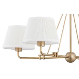 Argon Atrani lampa podsufitowa 4x15W biały/złoty 1823