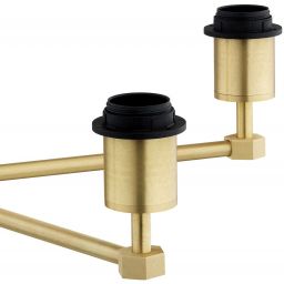 Argon Princeton lampa wisząca 5x15 W mosiądz 2187