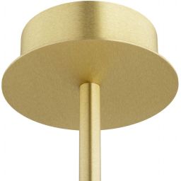 Argon Preston lampa wisząca 5x7 W biała-mosiądz 2195