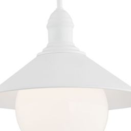 Argon Erba Bis lampa wisząca zewnętrzna 1x15W biały 3296