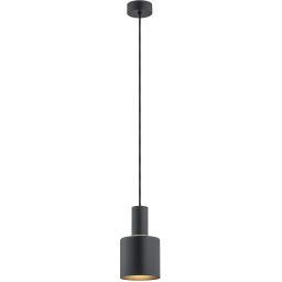 Argon Sines lampa wisząca 1x15W czarny/mosiądz 4219