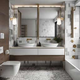 Argon Pasadena kinkiet 1x15 W biały-mosiądz 4717