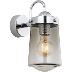 Argon Pasadena kinkiet 1x15W przydymiony/chrom 4718