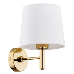 Argon Ponte Plus kinkiet 1x15W śmietankowy/ciemny mosiądz 4728