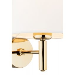 Argon Ponte Plus kinkiet 1x15W śmietankowy/ciemny mosiądz 4728