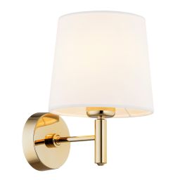 Argon Ponte Plus kinkiet 1x15W śmietankowy/ciemny mosiądz 4728