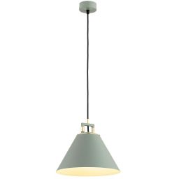 Argon Orte lampa wisząca 1x15W szałwia/mosiądz 4916