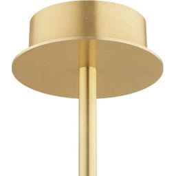 Argon Princeton lampa wisząca 8x15 W mosiądz 5072