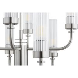 Argon Preston lampa wisząca 12x7 W przezroczysta-nikiel 5088