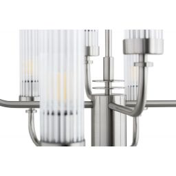 Argon Preston lampa wisząca 12x7 W przezroczysta-nikiel 5088
