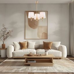 Argon Ponte Plus lampa podsufitowa 3x15W śmietankowy/ciemny mosiądz 6110