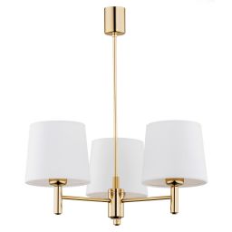 Argon Ponte Plus lampa podsufitowa 3x15W śmietankowy/ciemny mosiądz 6110