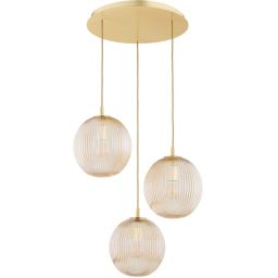 Argon Paloma lampa wisząca 3x15 W mosiądz 6311