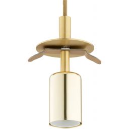 Argon Paloma lampa wisząca 3x15 W mosiądz 6311